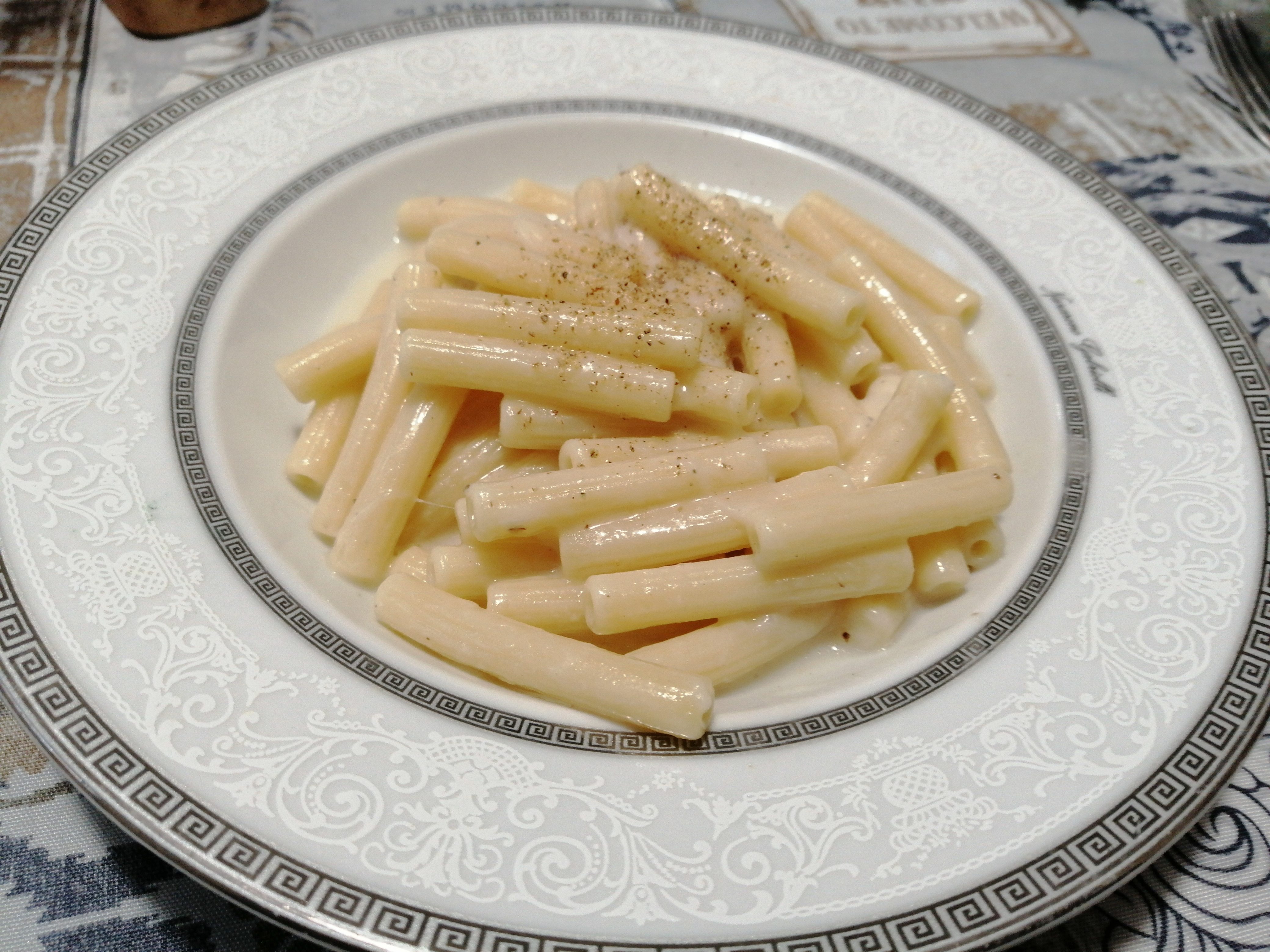 Sedanini cacio e pepe
