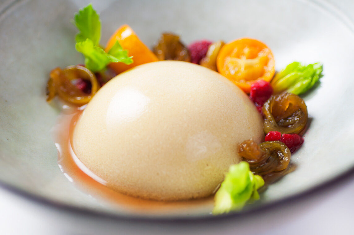 Sedano caramellato con kefir