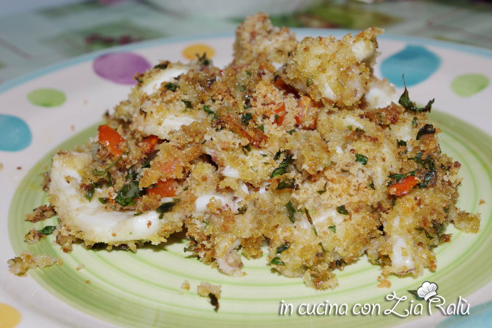 Seppie al gratin