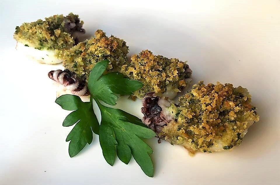 Seppioline gratinate