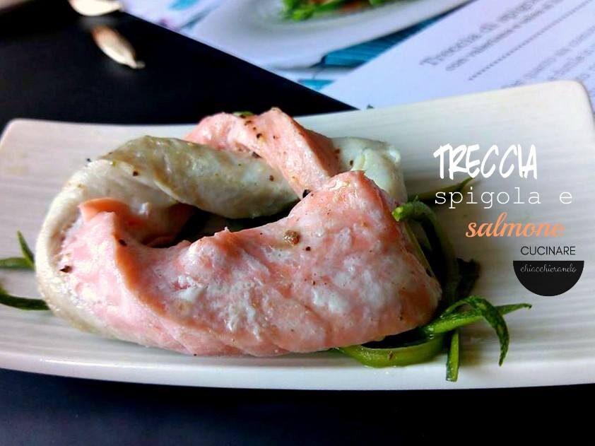 Sfida a secondchef: trecce di spigola e salmone