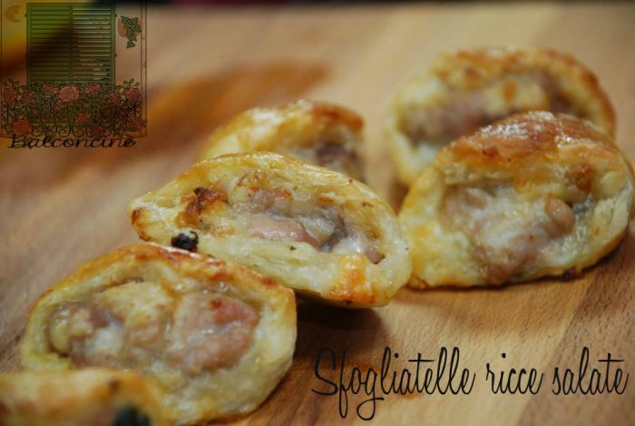 Sfogliatelle ricce salate