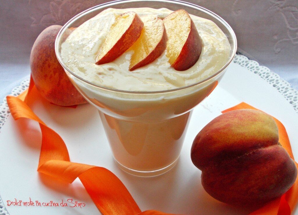 Smoothie alla pesca