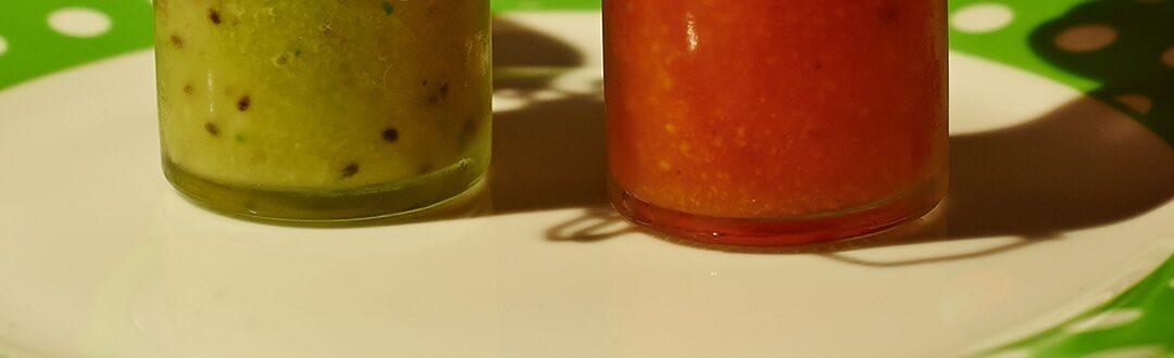 smoothie verde arancio