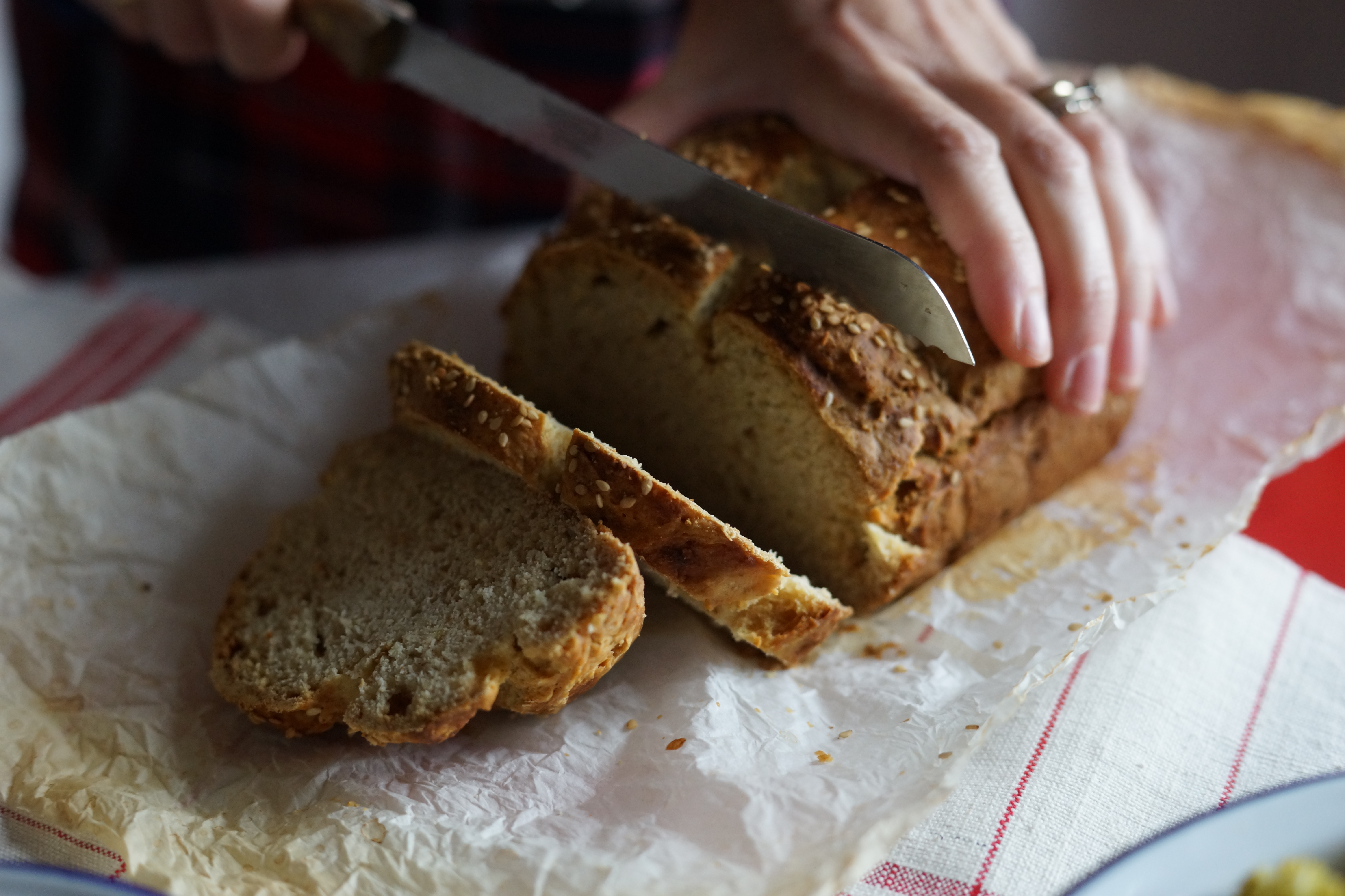 Soda bread alla birra: pane senza lievito