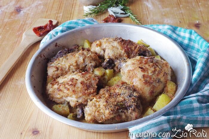 Sovracosce di pollo al forno gratinate