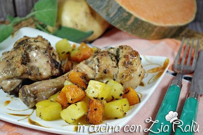 Sovracosce di pollo al forno saporite