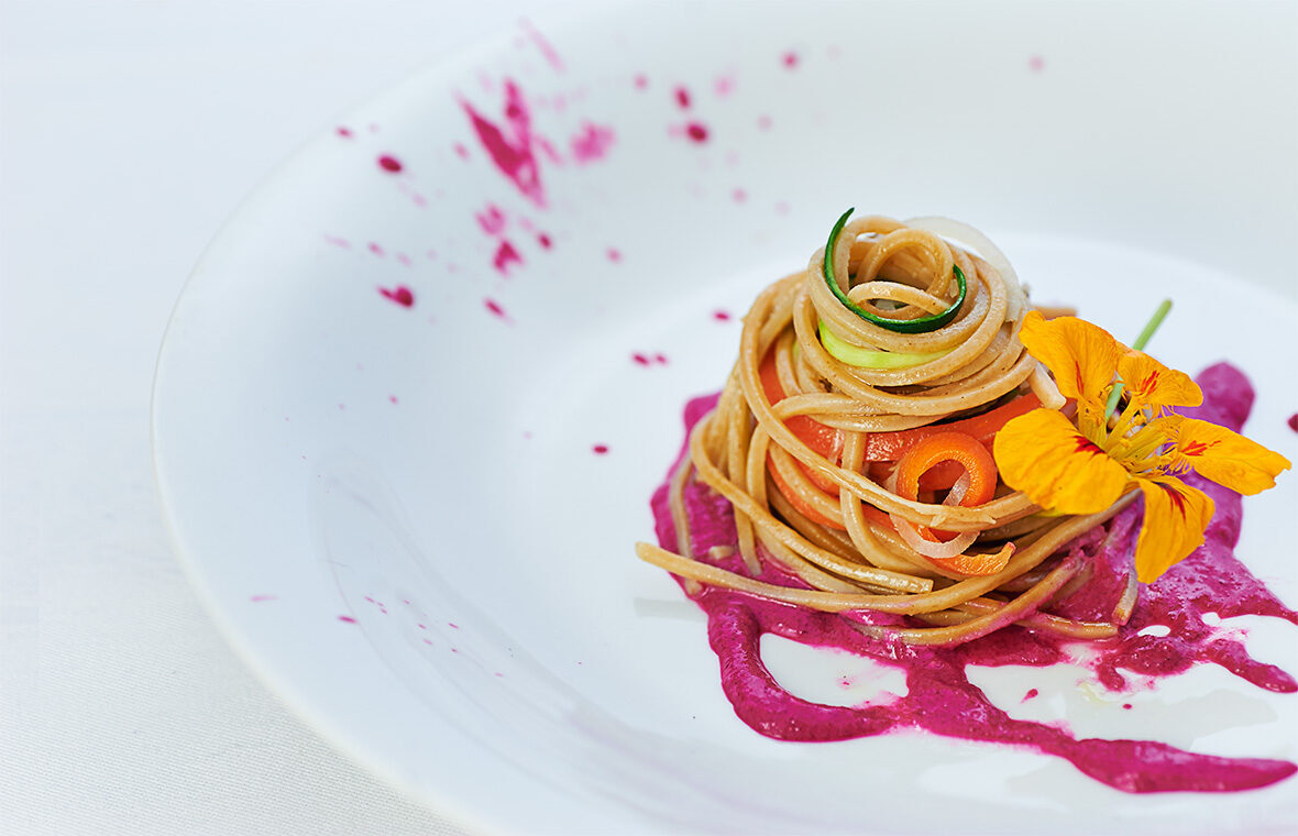 Spaghettata in rosa e il nuovo libro dello chef leemann