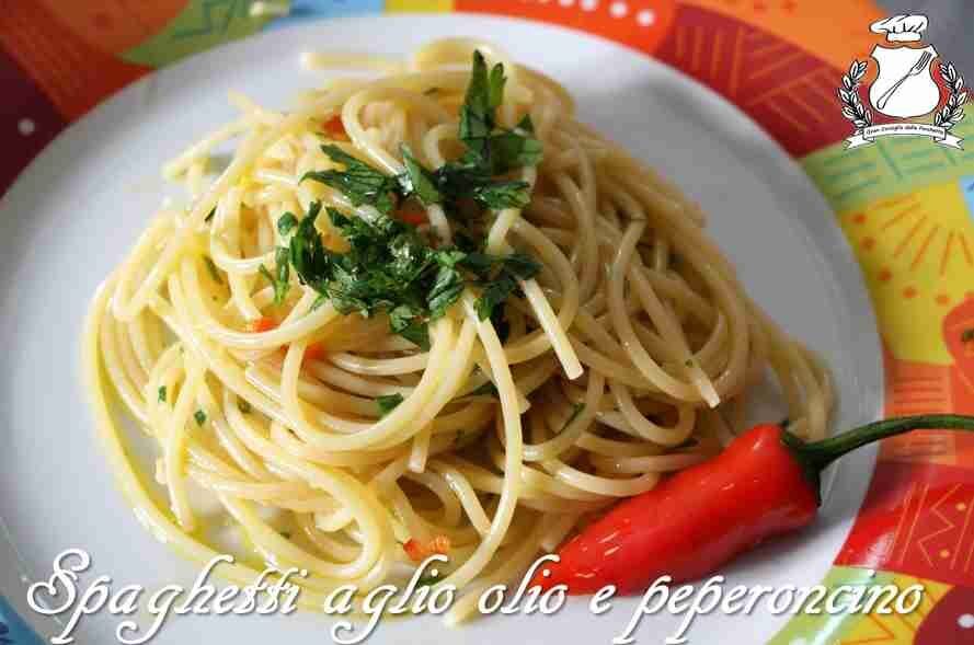 Spaghetti aglio, olio e peperoncino