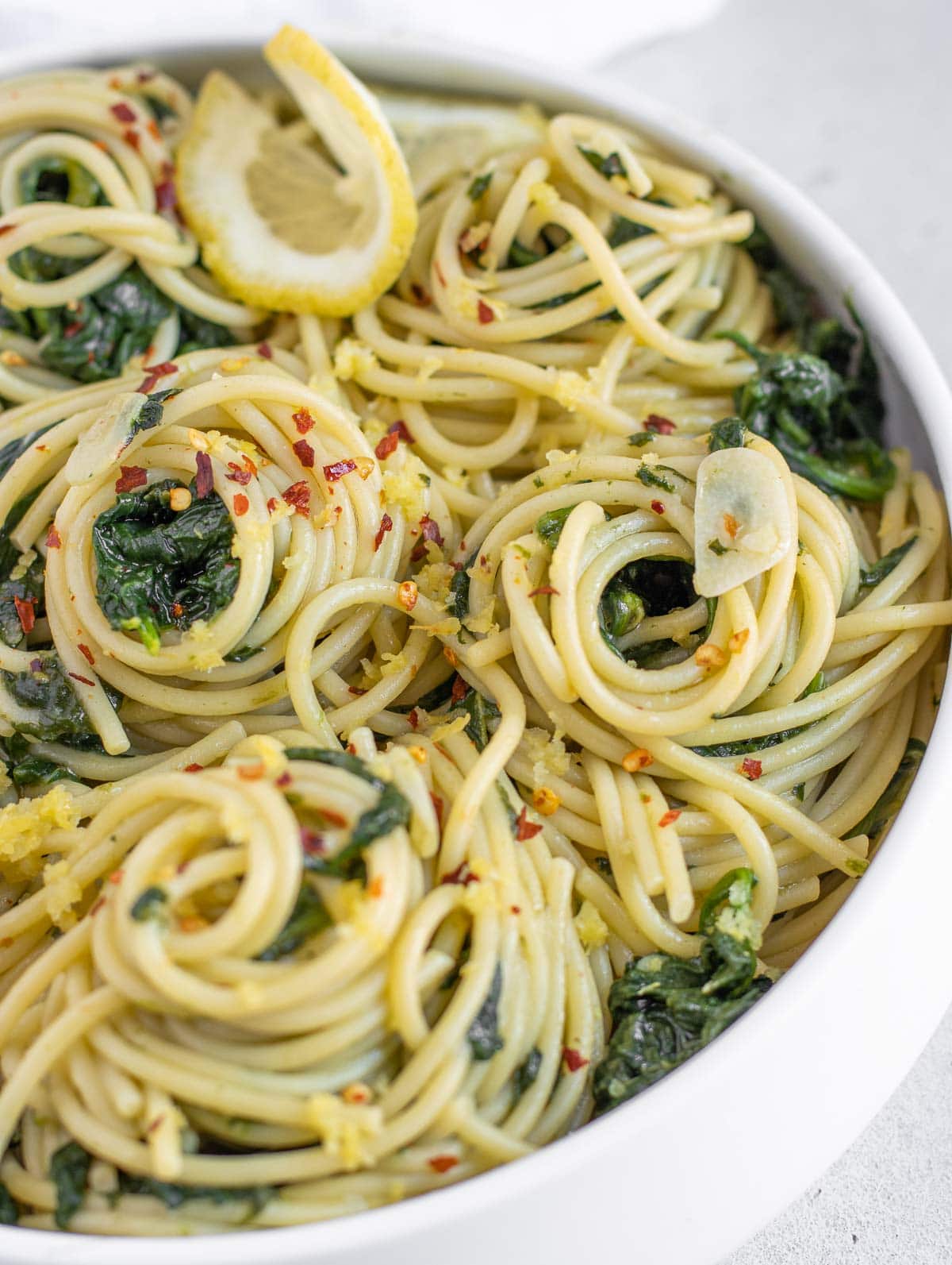 Spaghetti al limone