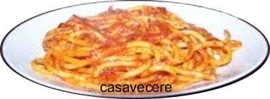 Spaghetti all’amatriciana (per 6)