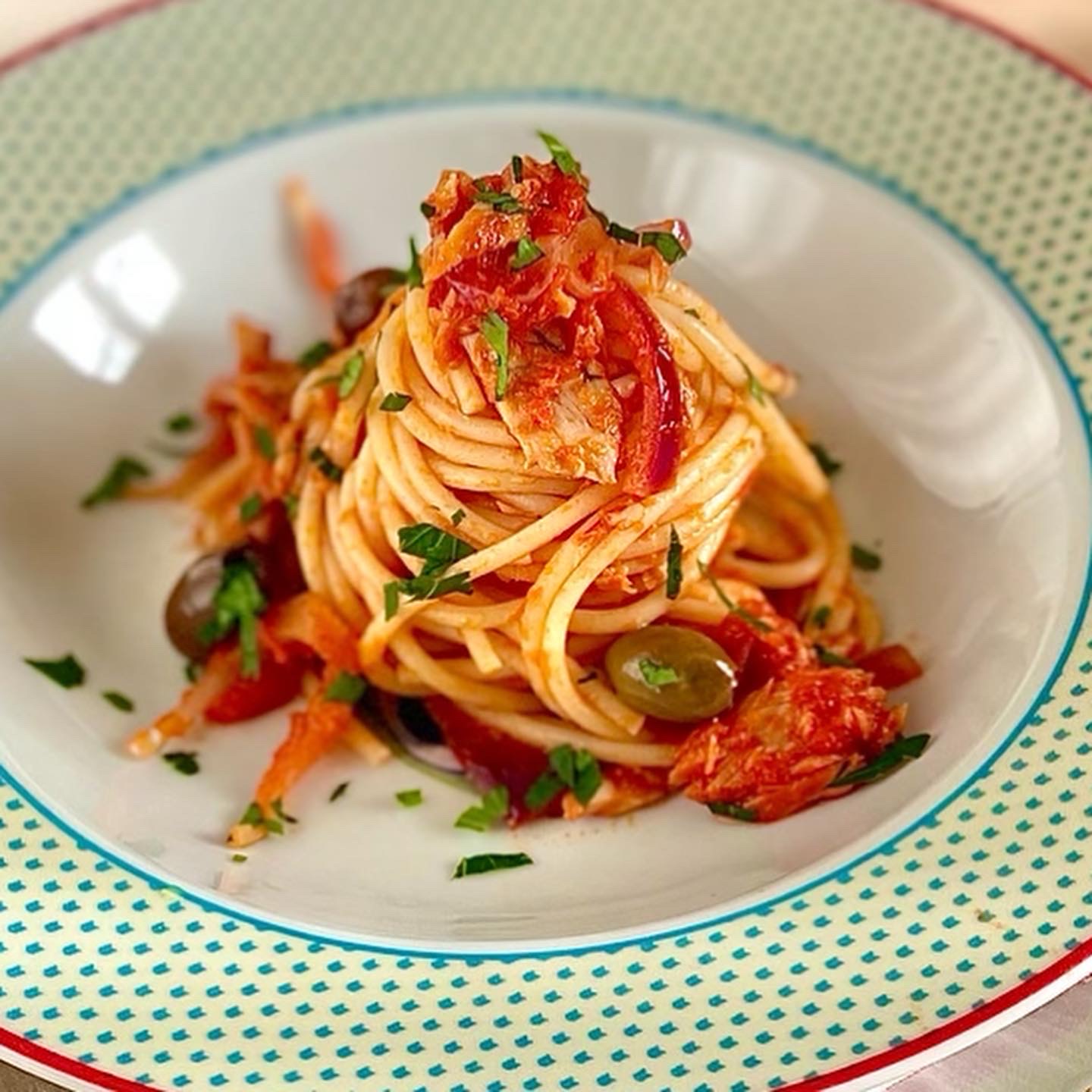 Spaghetti tonno cipolla e…