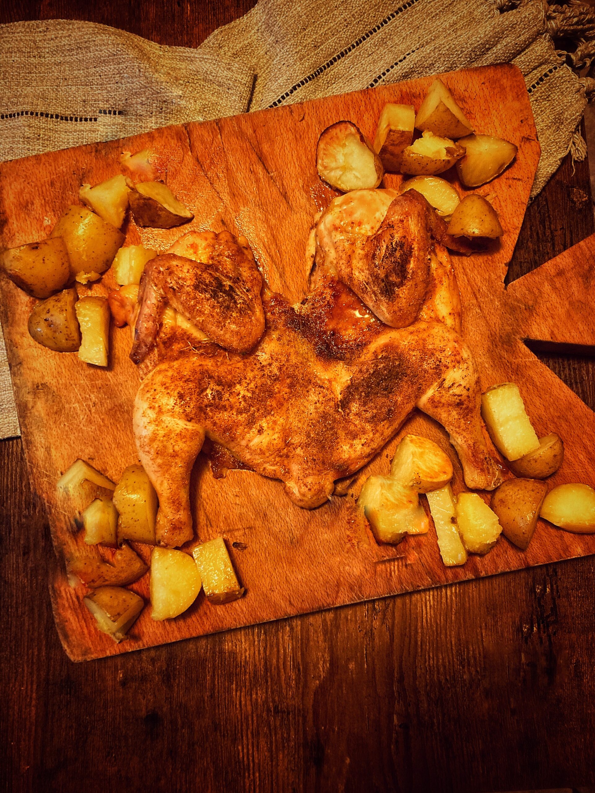 Spatchock chicken (stati uniti)