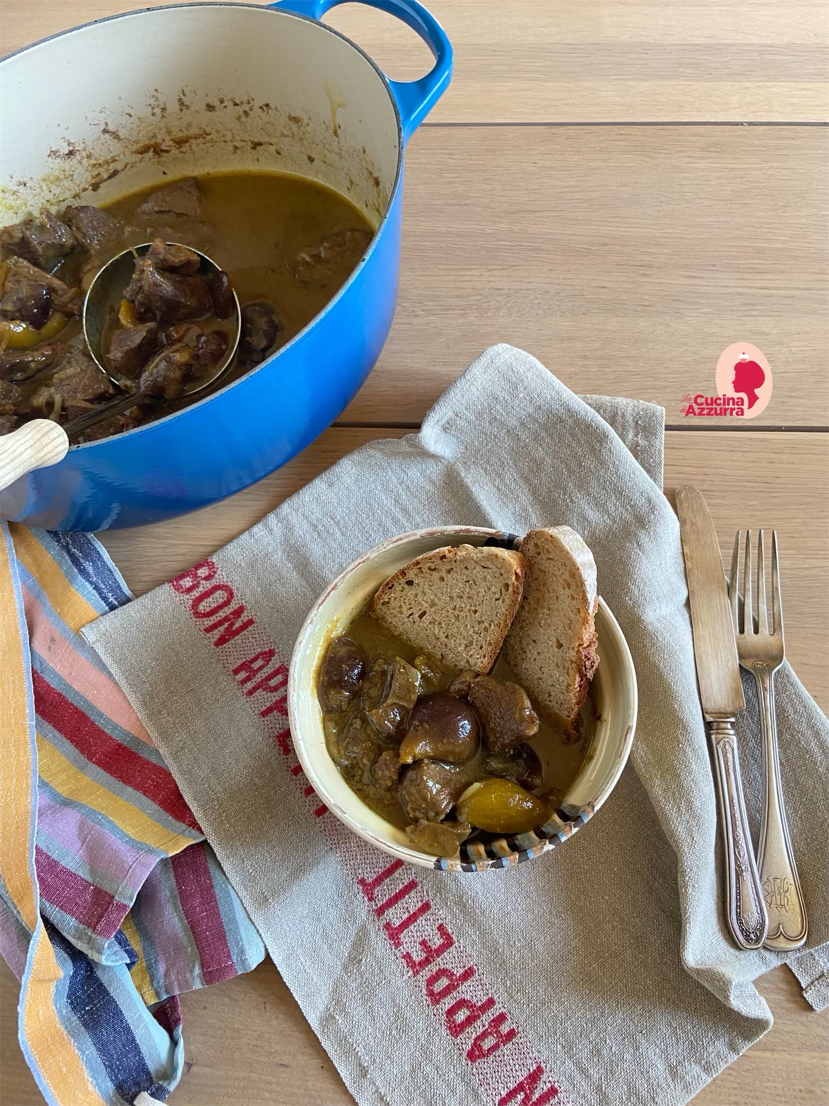 Spezzatino con fichi e prugne
