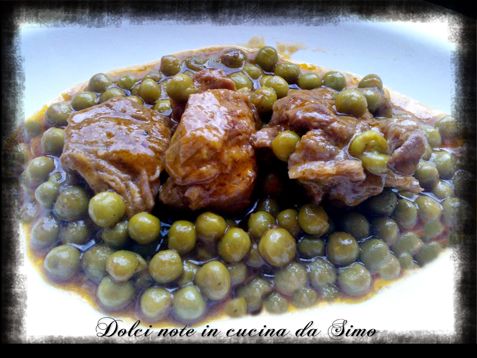 Spezzatino con i piselli