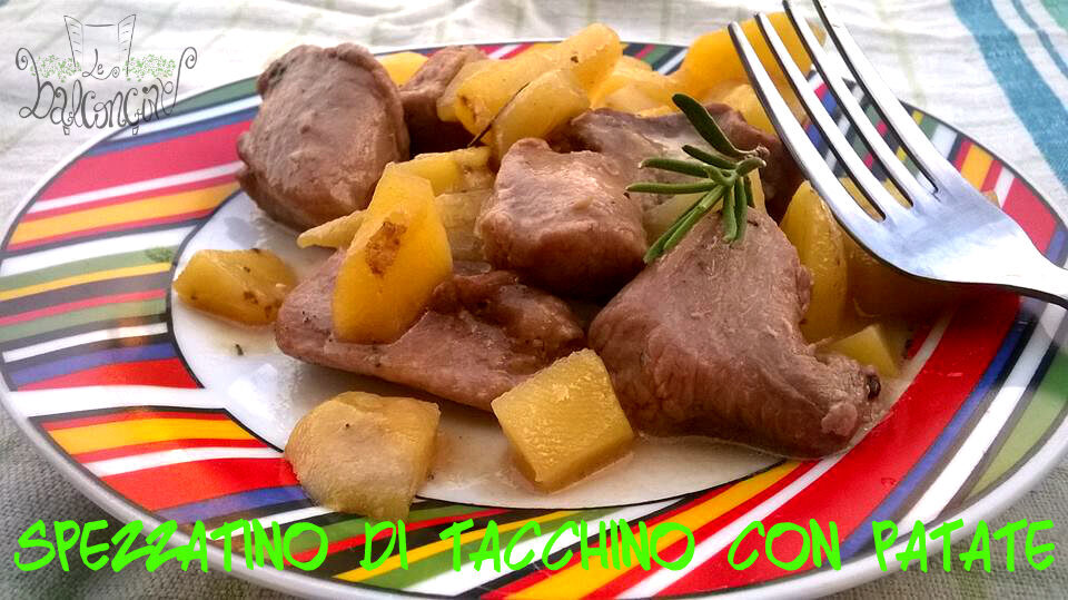 Spezzatino con patate in padella