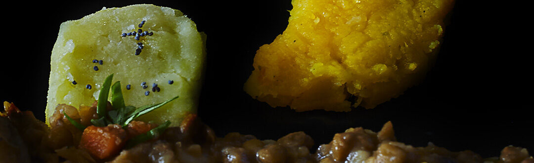 Spezzatino di castagne e lenticchie