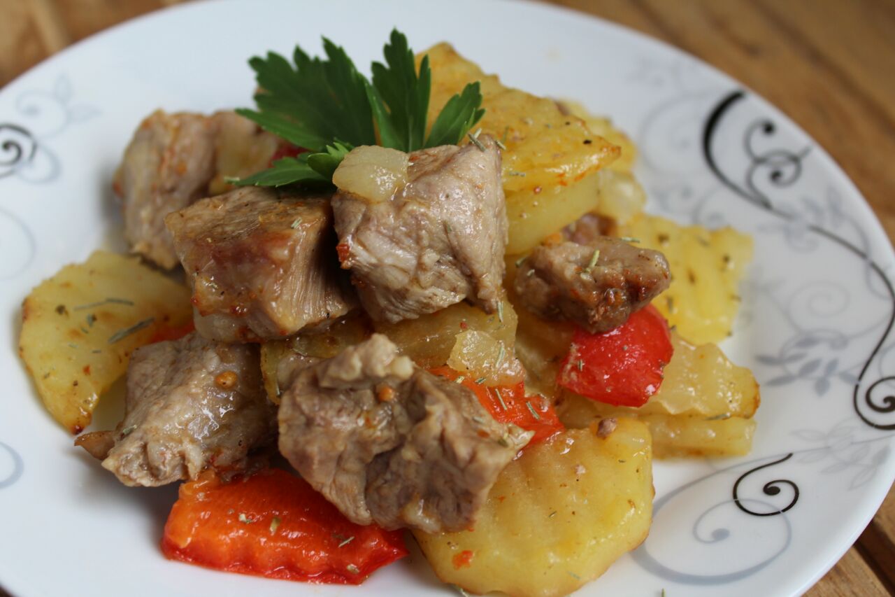 Spezzatino di vitello con verdure