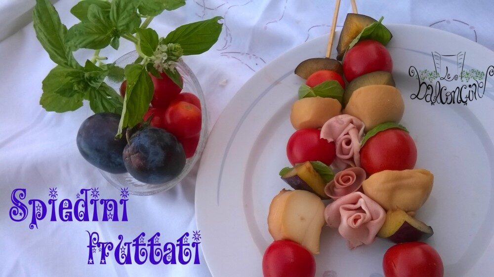 Spiedini fruttati