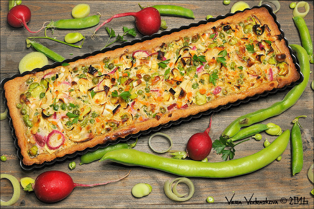 Springtime tart