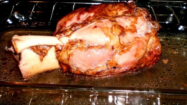 Stinco di maiale al forno