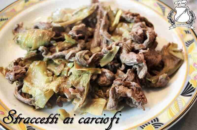 Straccetti di manzo ai carciofi