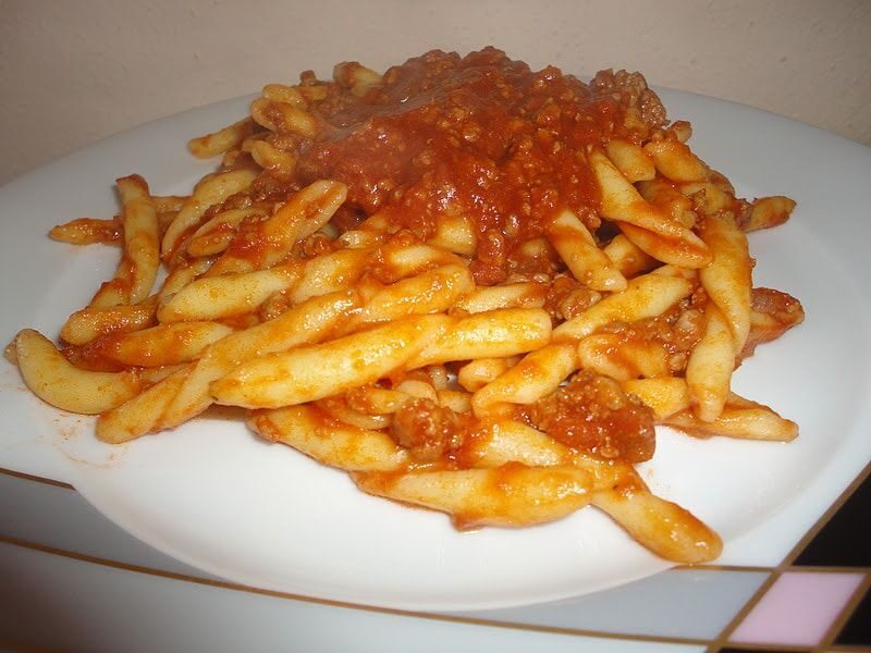 Strozzapreti al pomodoro