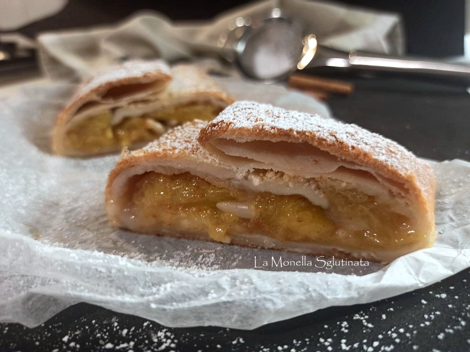Strudel di fichi con sfoglia senza glutine