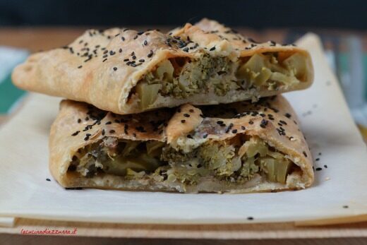 Strudel salato ai broccoli e….