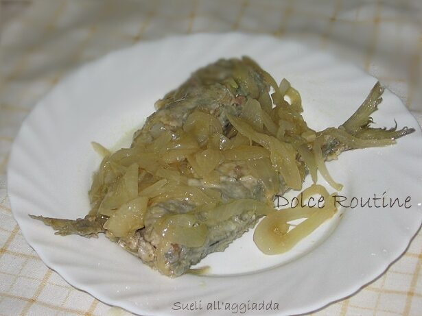 Sugarelli all’aggiadda (in carpione)