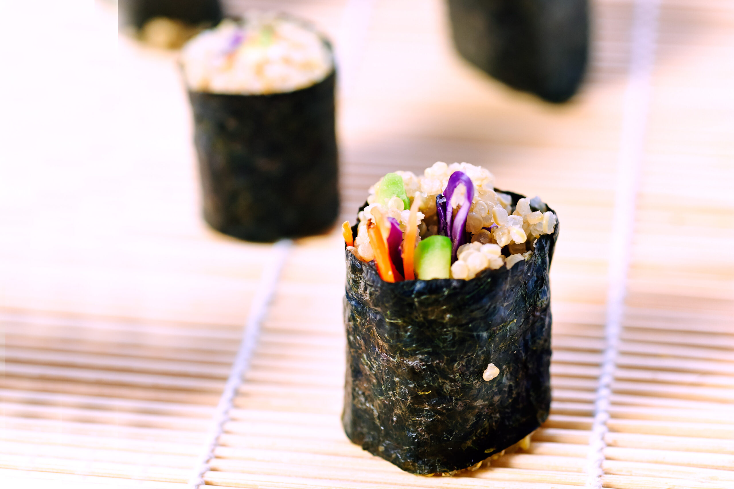 Sushi di quinoa