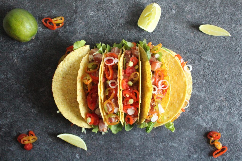 Tacos di tonno