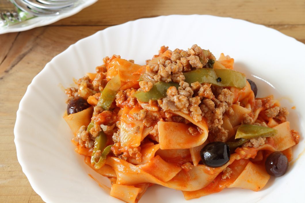 Tagliatelle ai peperoni