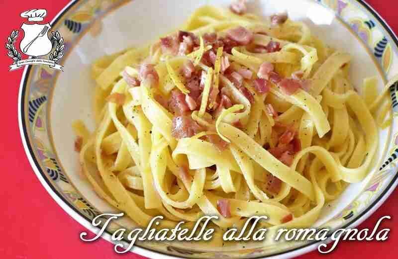 Tagliatelle alla romagnola