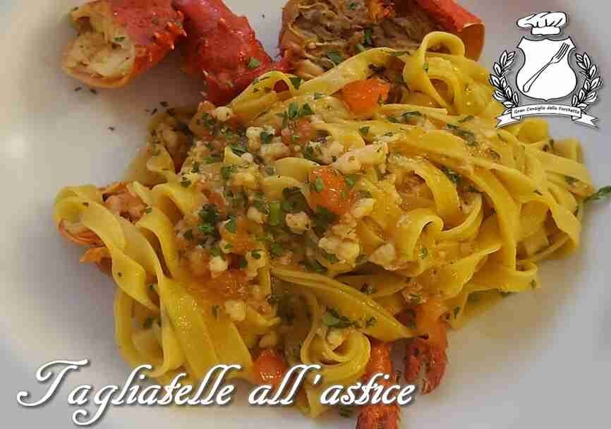 Tagliatelle all’astice