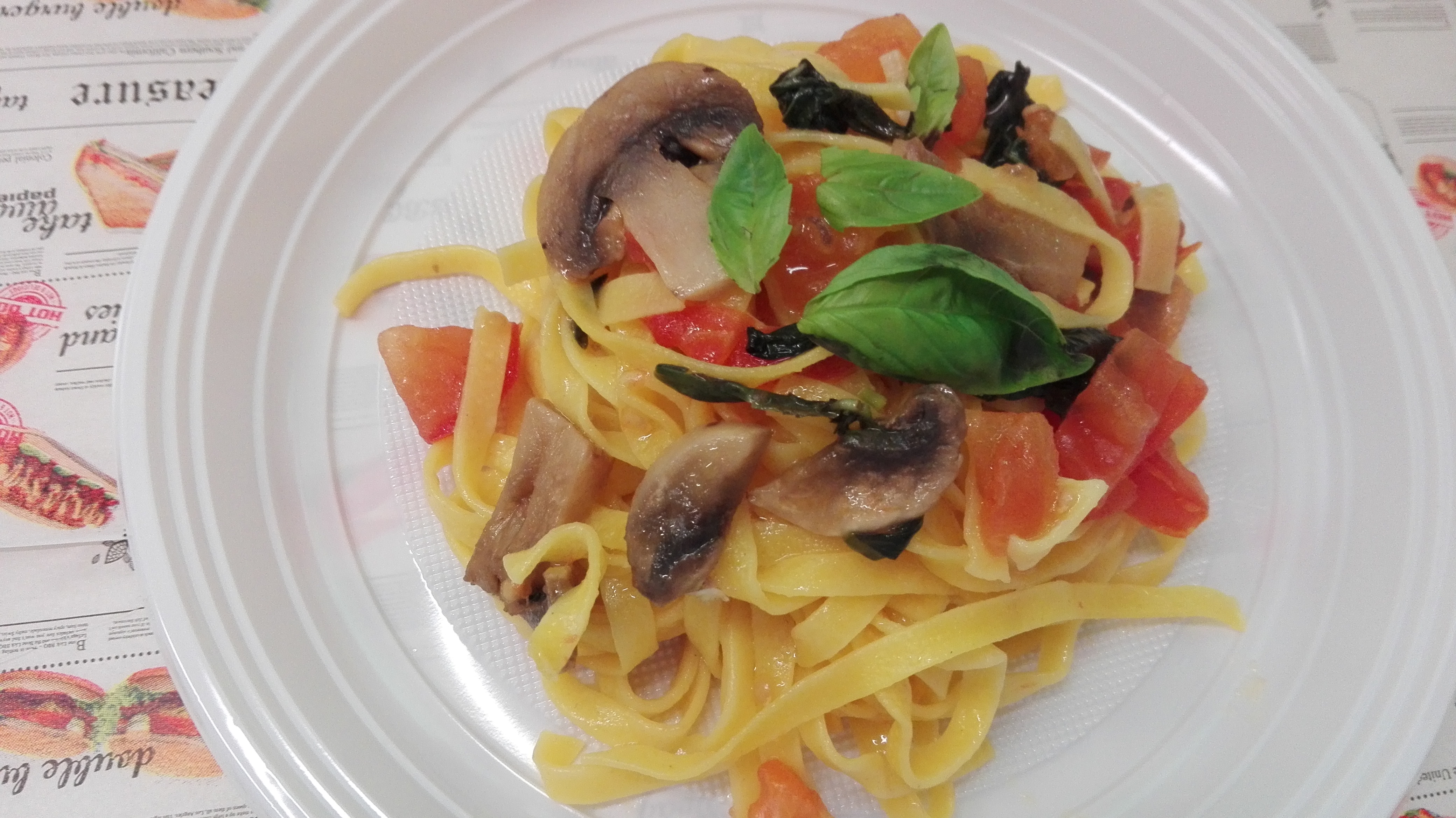 Tagliatelle del boscaiolo