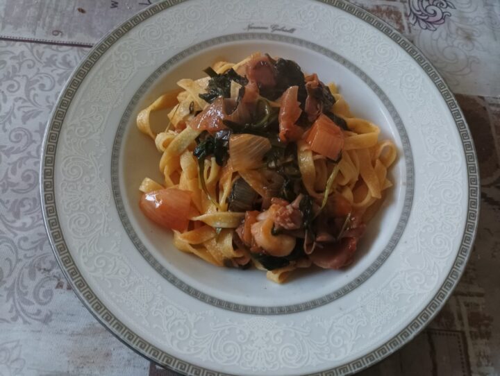 Tagliatelle primavera