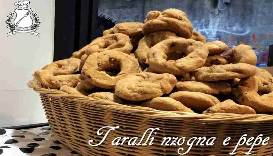 Taralli nzogna e pepe