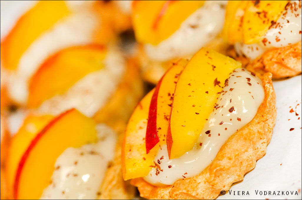 Tartellette alla pesca