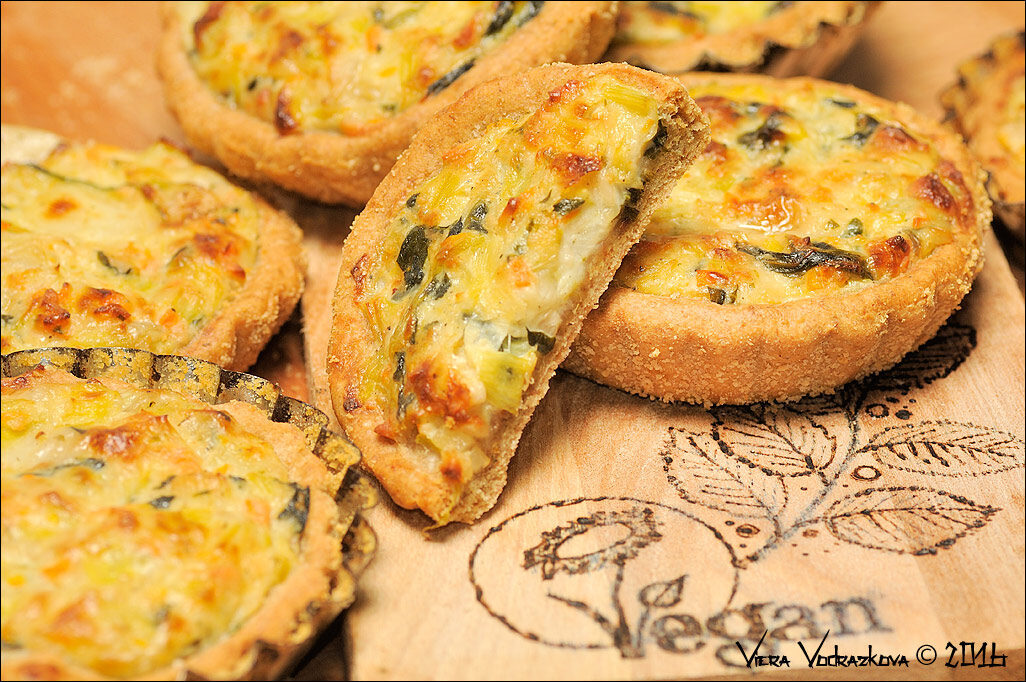 Tartellette con il ripieno cremoso