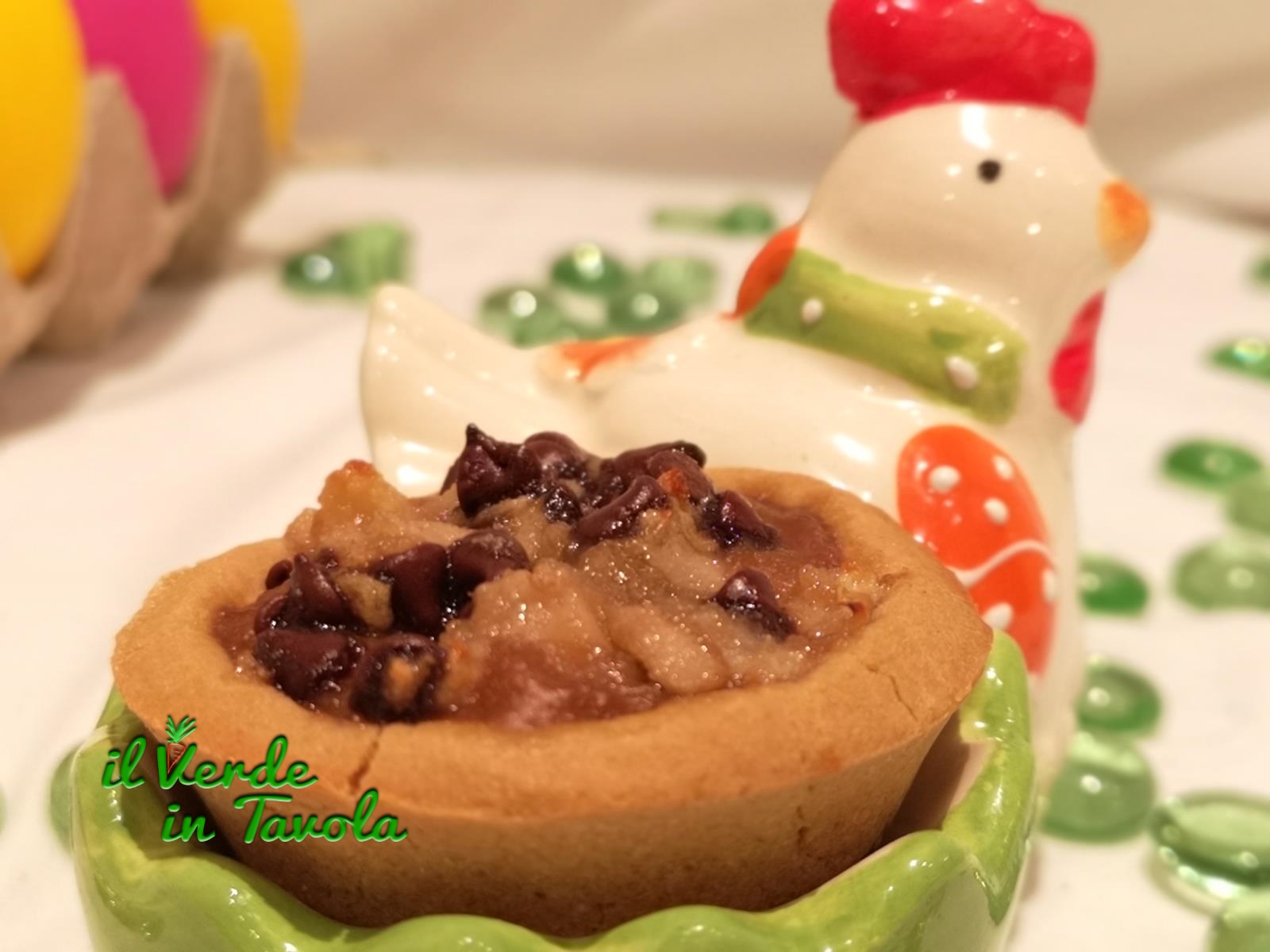 Tartellette vegan e gluten free con pere e cioccolato la ricetta