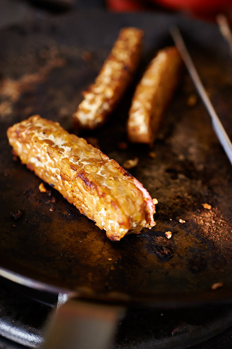 Tempeh alla piastra