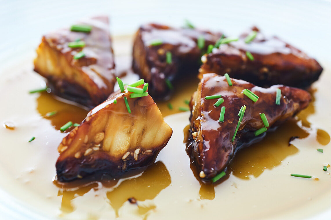 Tempeh in salsa teryaky