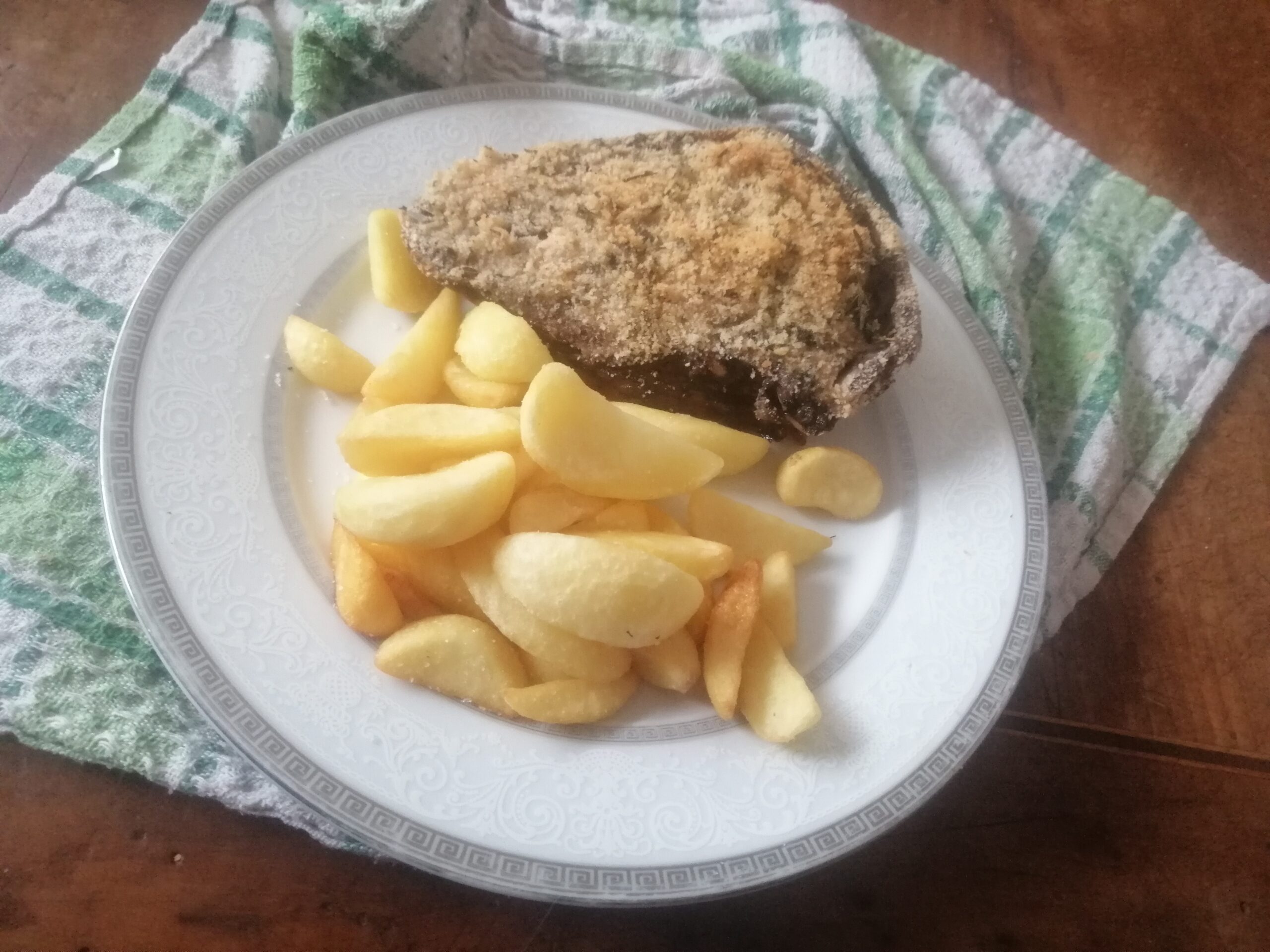 Testina d’agnello gratinata