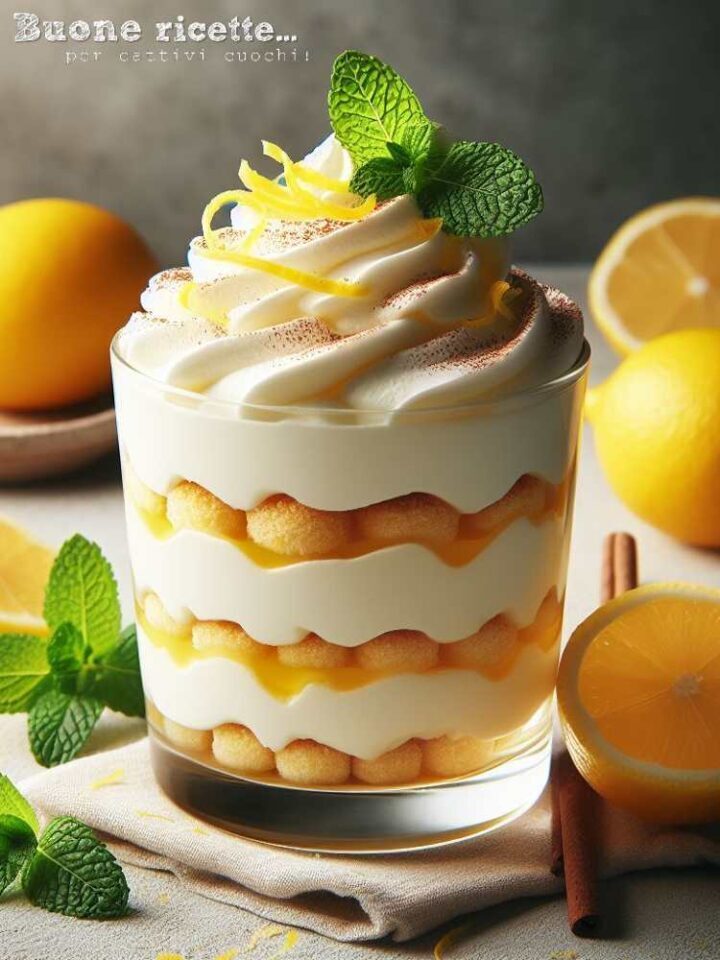 Tiramisù al limoncello