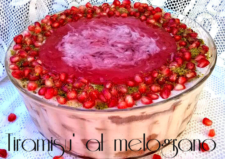 Tiramisu al melograno