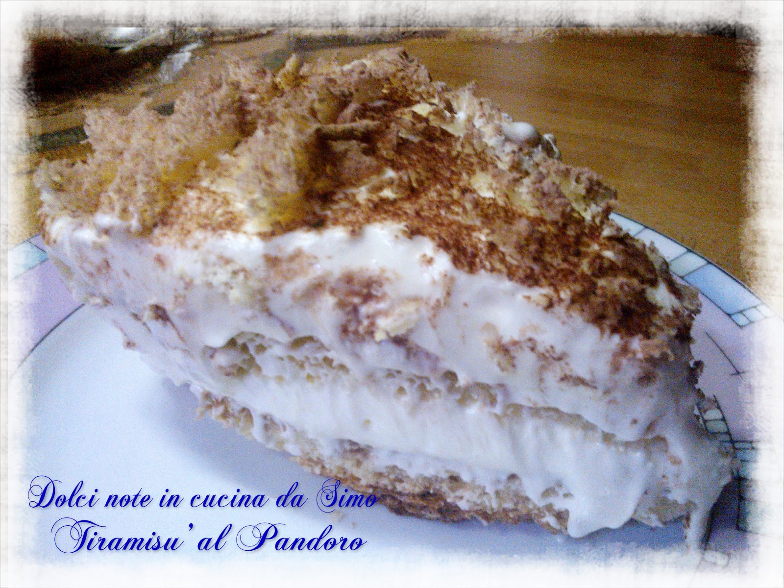 Tiramisu’ al pandoro