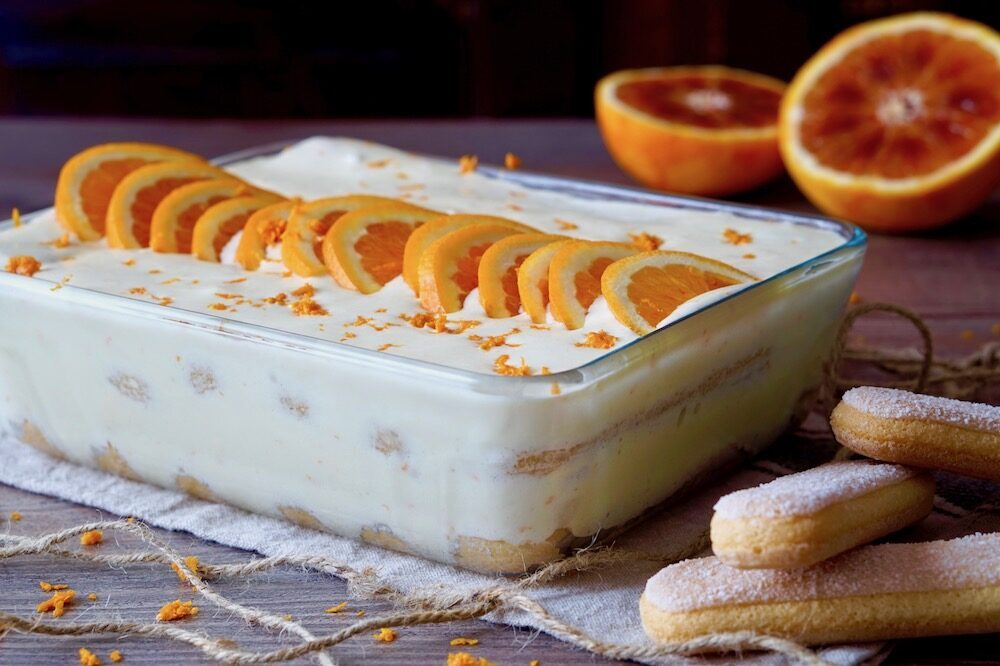 Tiramisù all’arancia