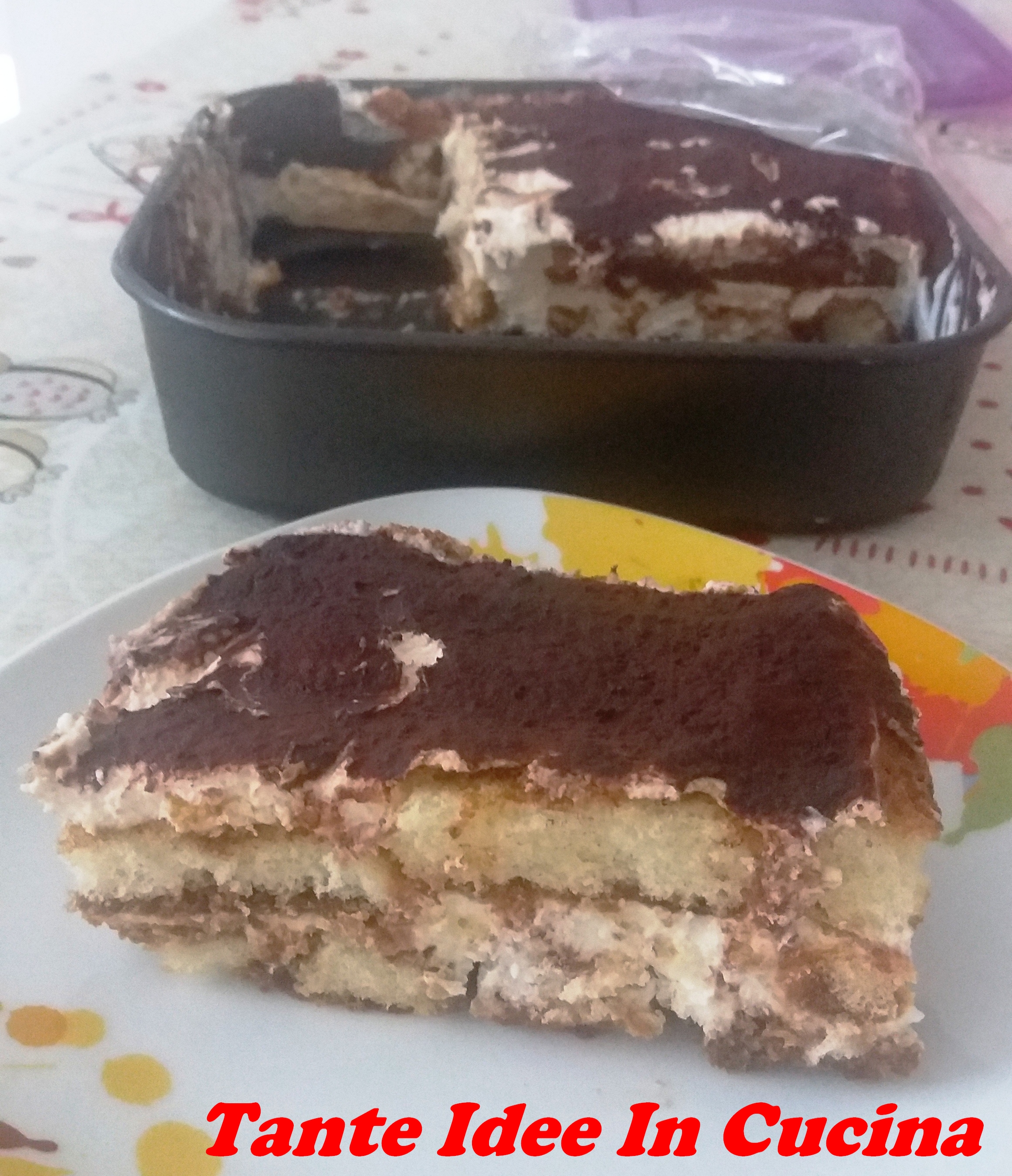 Tiramisu’ economico, preparato con prodotti dei discount
