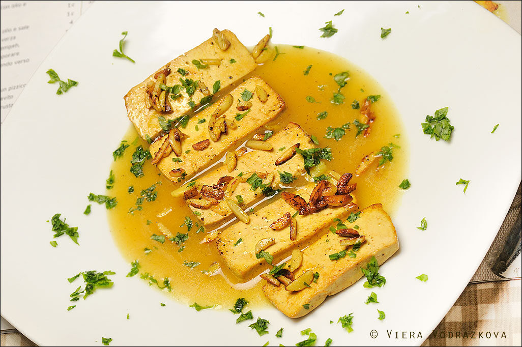 Tofu alla salsa di limone